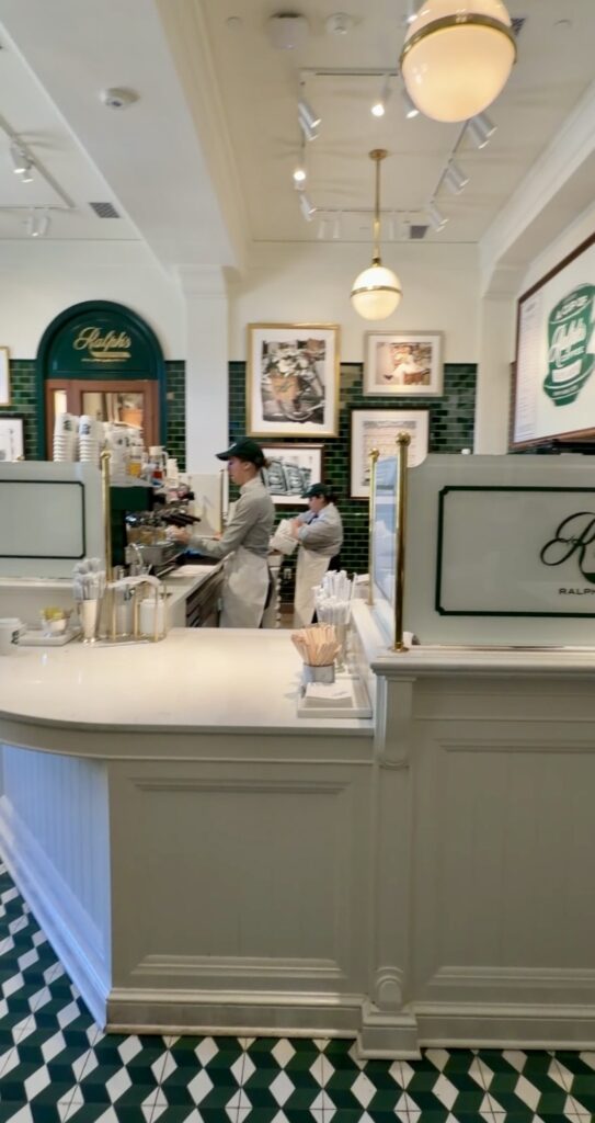 A picture of Ralph's Coffee Newport Beach interior