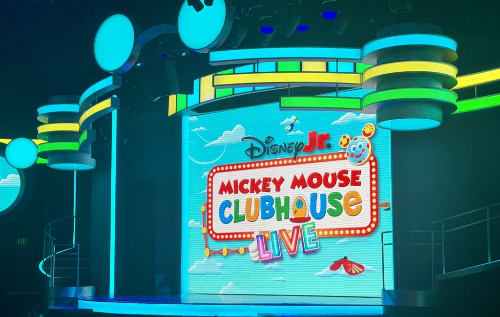 A picture of Disneyland's 70th Anniversary Disney Jr. Mickey Mouse Clubhouse Live